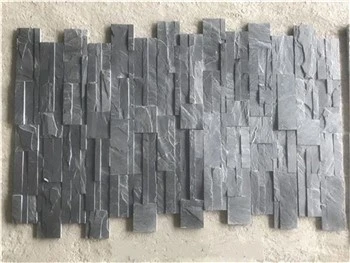 Azulejo de ardósia natural preto