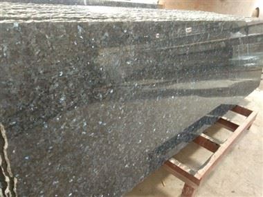 Laje de granito pérola azul