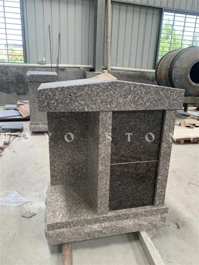 Granito Marrom Columbarium 2 Nichos